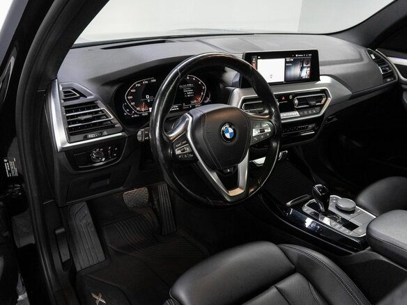 2022 BMW X3 30i xDrive III (G01) Рестайлинг, чёрный, 5150000 рублей - вид 8