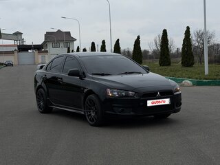 2008 Mitsubishi Lancer X, чёрный, 1200000 рублей, вид 4