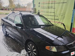 2002 Mazda 626 V (GF), чёрный, 175000 рублей, вид 1