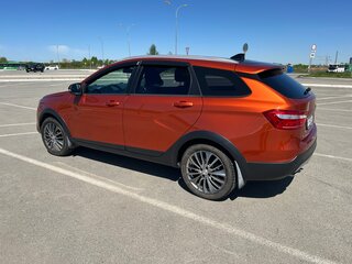 2021 Lada (ВАЗ) Vesta SW Cross I, оранжевый, 1350000 рублей, вид 3