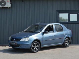 2010 Renault Logan I Рестайлинг, голубой, 229999 рублей, вид 1