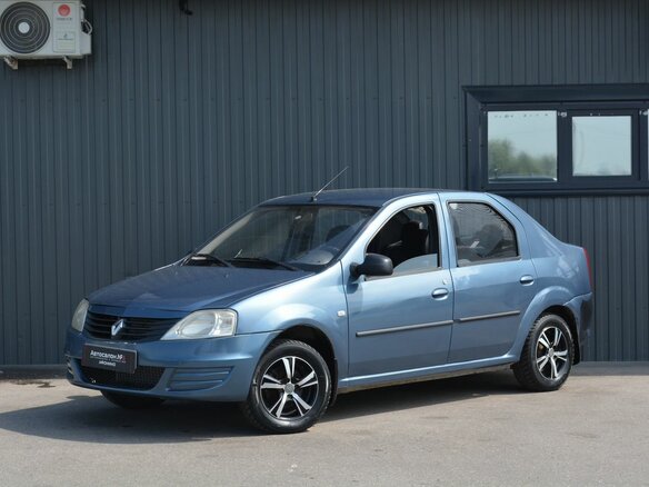 2010 Renault Logan I Рестайлинг, голубой, 229999 рублей