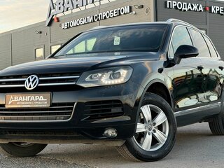 2011 Volkswagen Touareg II, чёрный, 1700000 рублей, вид 2