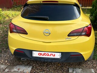 2014 Opel Astra GTC J Рестайлинг, жёлтый, 930000 рублей, вид 4