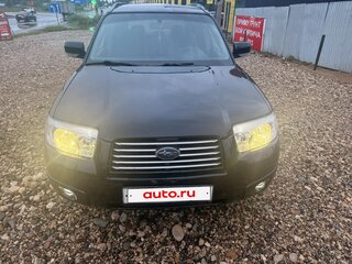 2007 Subaru Forester II Рестайлинг, чёрный, 590000 рублей, вид 5