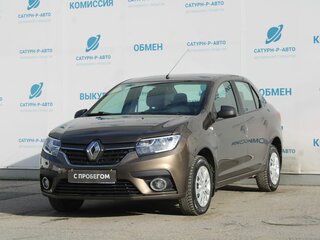 2018 Renault Logan II Рестайлинг, коричневый, 950000 рублей, вид 1