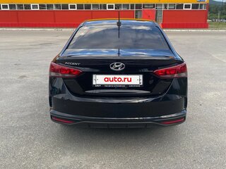 2022 Hyundai Accent V Рестайлинг, чёрный, 2100000 рублей, вид 5