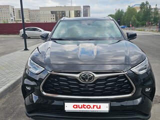 2022 Toyota Highlander IV (XU70), чёрный, 7300000 рублей, вид 1