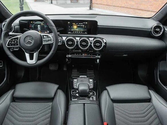 2022 Mercedes-Benz A-Класс 180 Long IV (W177), чёрный - вид 5