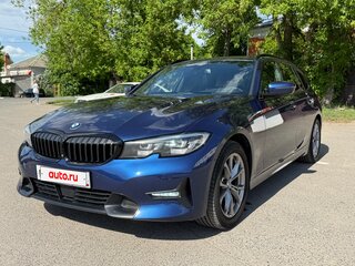 2019 BMW 3 серии 320d VII (G2x), синий, 2800000 рублей, вид 2