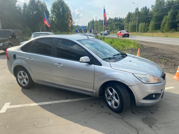 2007 Ford Focus II, серебристый - вид 8
