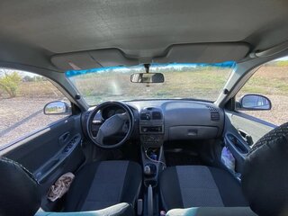 2006 Hyundai Accent ТагАЗ II, серебристый, 290000 рублей, вид 5