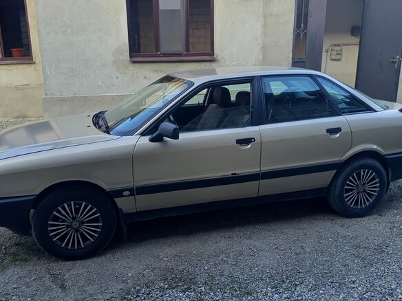 1989 Audi 80 IV (B3), золотистый, 170000 рублей - вид 5
