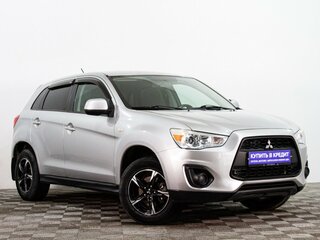 2014 Mitsubishi ASX I Рестайлинг, серебристый, 1199000 рублей, вид 1