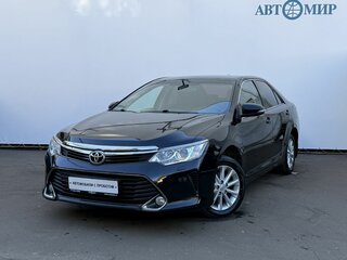 2017 Toyota Camry VII (XV50) Рестайлинг, чёрный, 2350000 рублей, вид 1