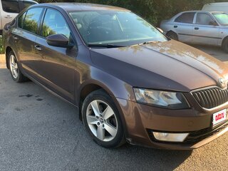 2015 Skoda Octavia III (A7), коричневый, 1170000 рублей, вид 2
