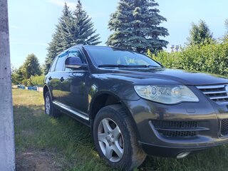 2008 Volkswagen Touareg I Рестайлинг, чёрный, 1050000 рублей, вид 2