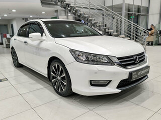 2013 Honda Accord IX, белый, 1280000 рублей, вид 3