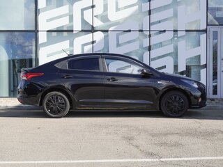 2021 Hyundai Solaris II Рестайлинг, чёрный, 1580000 рублей, вид 5