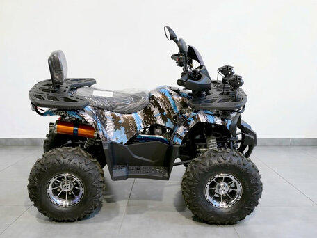 2026 Bison 125 Hunter, синий, 95800 рублей, вид 2