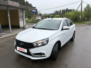 2021 Lada (ВАЗ) Vesta I, белый, 830000 рублей, вид 1