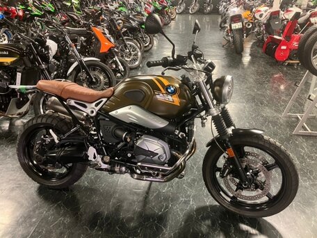 2021 BMW R Nine T Scrambler, коричневый, 1425000 рублей, вид 2