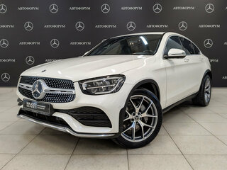 2020 Mercedes-Benz GLC Coupe 300 d I (C253) Рестайлинг, белый, 4840000 рублей, вид 1