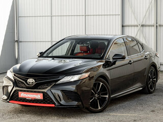 2018 Toyota Camry US Market VIII (XV70), чёрный, 2990000 рублей, вид 1