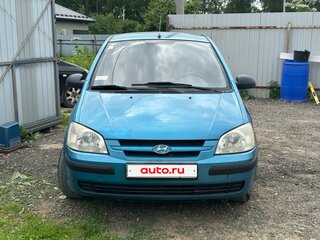 2003 Hyundai Getz I, голубой, 370000 рублей, вид 2