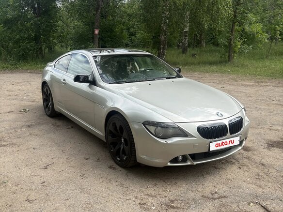 2004 BMW 6 серии 645i II (E63/E64), серый - вид 5