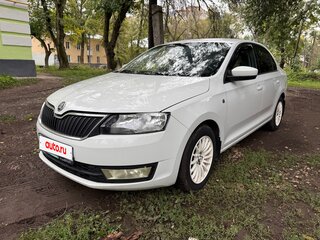 2014 Skoda Rapid I, белый, 800000 рублей, вид 1