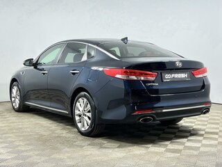 2018 Kia Optima IV Рестайлинг, синий, 1939900 рублей, вид 2