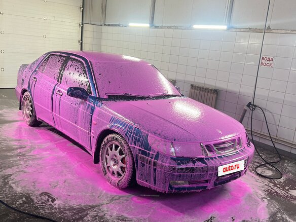 1998 Saab 9-5 I, синий - вид 2