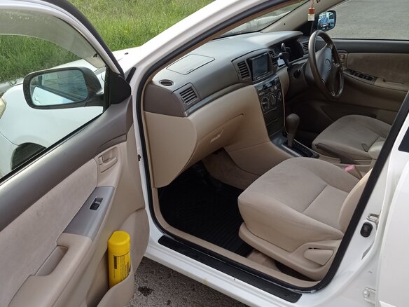 2005 Toyota Corolla Fielder IX (E120, E130) Рестайлинг, белый, 590000 рублей - вид 10