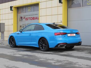 2020 Audi A5 45 TFSI II (F5) Рестайлинг, голубой, 3195000 рублей, вид 4