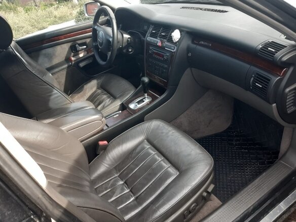 2001 Audi A8 I (D2) Рестайлинг, серый, 800000 рублей - вид 10