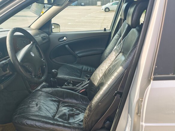 1998 Saab 9-5 I, серебристый, 310000 рублей - вид 4