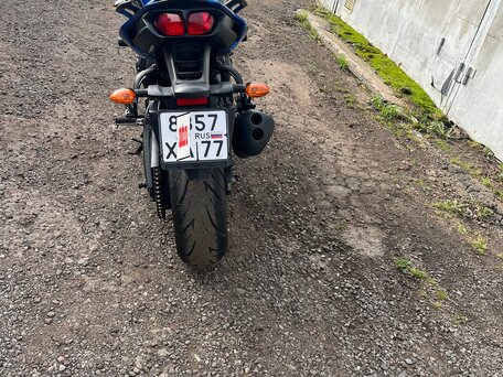 2010 Yamaha FZ8, синий, 520000 рублей, вид 2