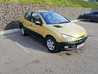 2003 Peugeot 206, жёлтый, 180000 рублей, вид 3