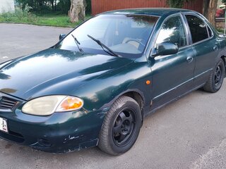 1998 Hyundai Avante II Рестайлинг, зелёный, 90000 рублей, вид 2