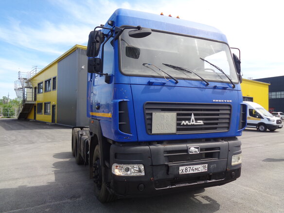 2018 МАЗ 6430, синий, 1488000 рублей - вид 1
