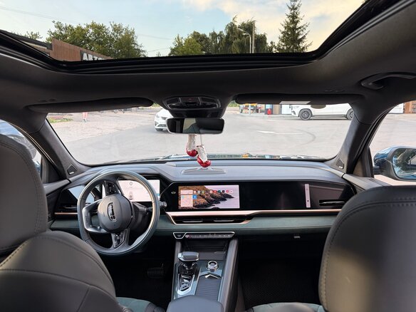 2023 Geely Monjaro (Xingyue L) I, синий - вид 9