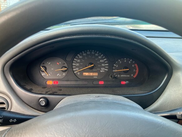 2001 Mitsubishi Galant VIII Рестайлинг, серый, 150000 рублей - вид 9