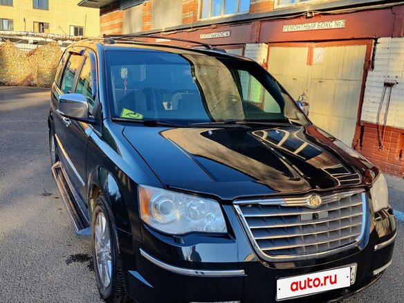2008 Chrysler Voyager Grand V, чёрный, 2000000 рублей - вид 1