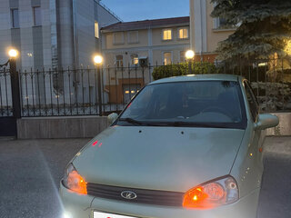 2006 Lada (ВАЗ) Kalina I, зелёный, 160000 рублей, вид 2