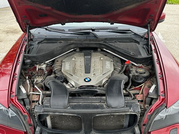2008 BMW X6 50i 6-speed I (E71), красный, 1355000 рублей - вид 26