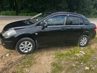 2012 Nissan Tiida I Рестайлинг, чёрный, 550000 рублей, вид 3