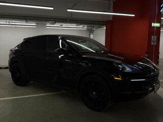 2019 Porsche Cayenne Coupé III, чёрный, 7500000 рублей, вид 3