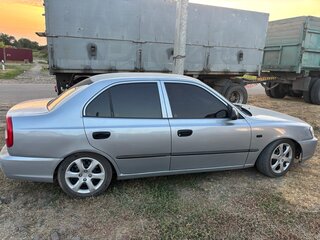 2007 Hyundai Accent ТагАЗ II, серебристый, 420000 рублей, вид 3