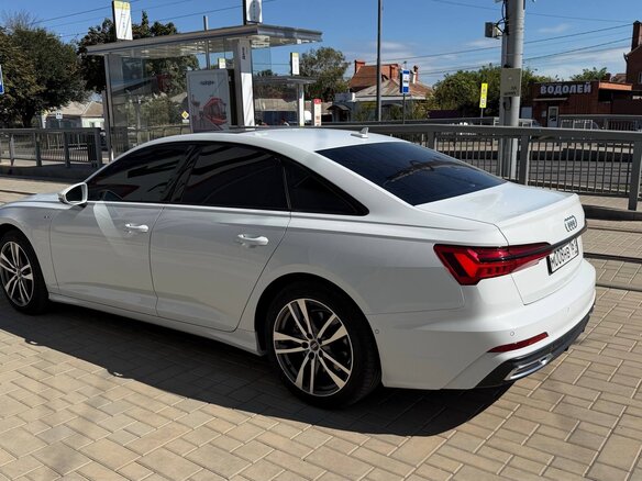 2022 Audi A6 45 TFSI V (C8) Рестайлинг, белый, 5100000 рублей - вид 11